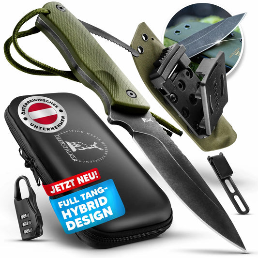Hybrid One - Jagd & Outdoormesser (Stonewash Black) Product vendor