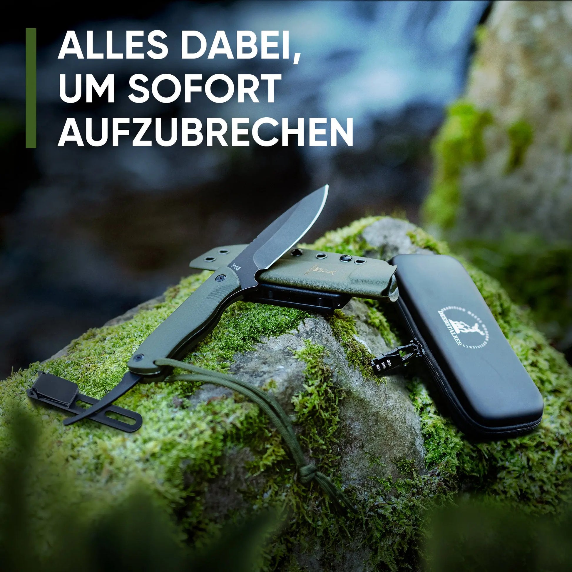 BUNDLE - 2x Hybrid One - Jagd & Outdoormesser (Schwarz + Schwarz) Product vendor