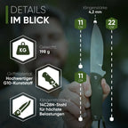 Hybrid One - Jagd & Outdoormesser (Classic Silver) Product vendor