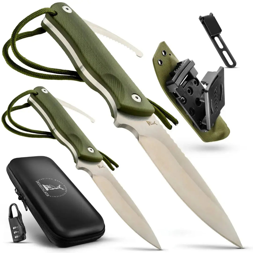 BUNDLE - 2x Hybrid One - Jagd & Outdoormesser (Silber + Silber) Product vendor